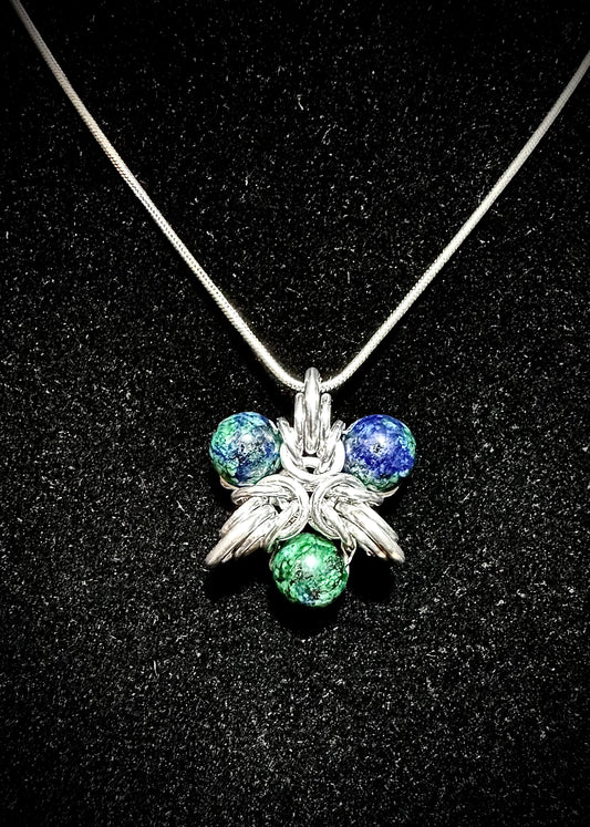 Elf Star Chainmaille Pendant