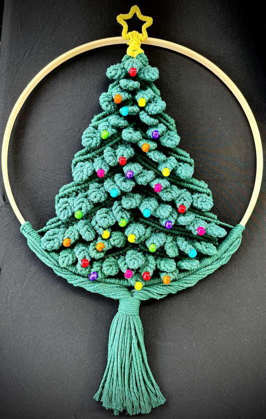 Macrame Christmas Tree