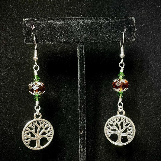 Stone, Crystal & Charm Earrings