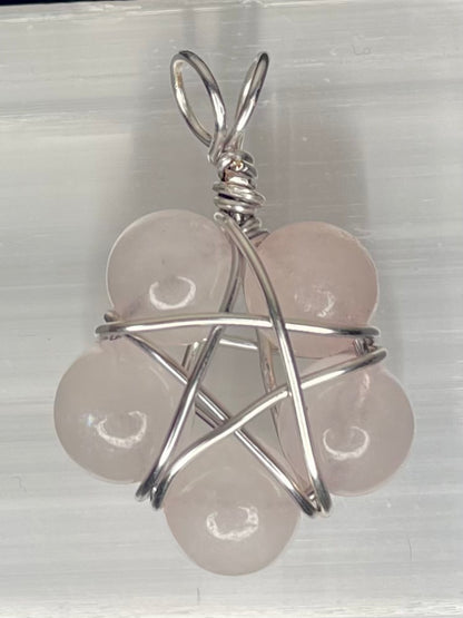 Pentagram/Fairy Star Flower Pendants