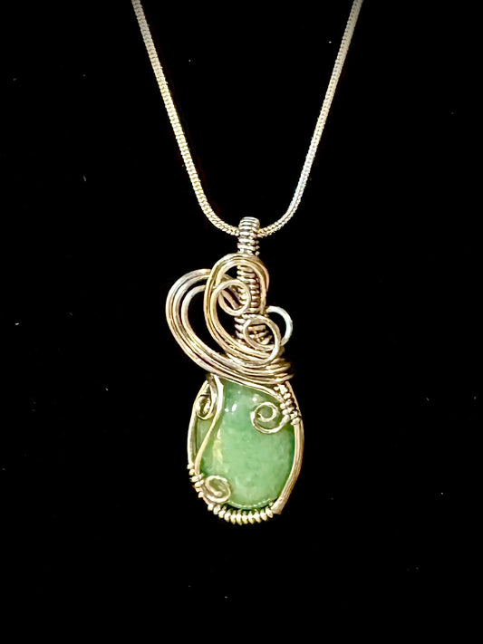 Swirly Green Aventurine