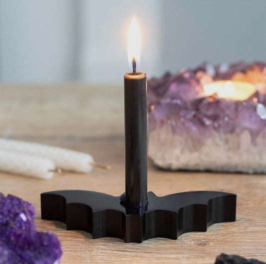 Bat Chime Candle Holders